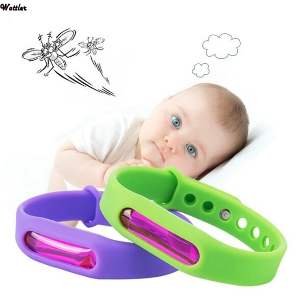 Bracelet anti-moustiques en silicone - 1