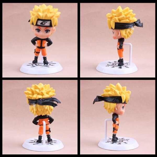 Lot de 6 Figurines "Naruto Shippuden" Kakashi Version Q - 2