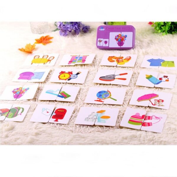 Cartes puzzles Montessori - 10