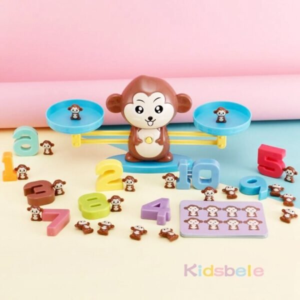 Jeu de Balance Singe Mathématique - 3