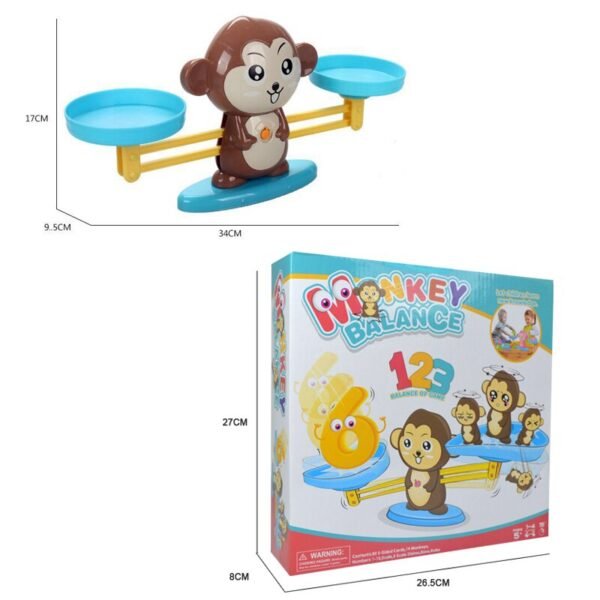 Jeu de Balance Singe Mathématique - 2