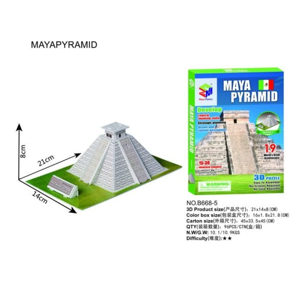 Maquette de Monuments Célèbres en 3D - 27
