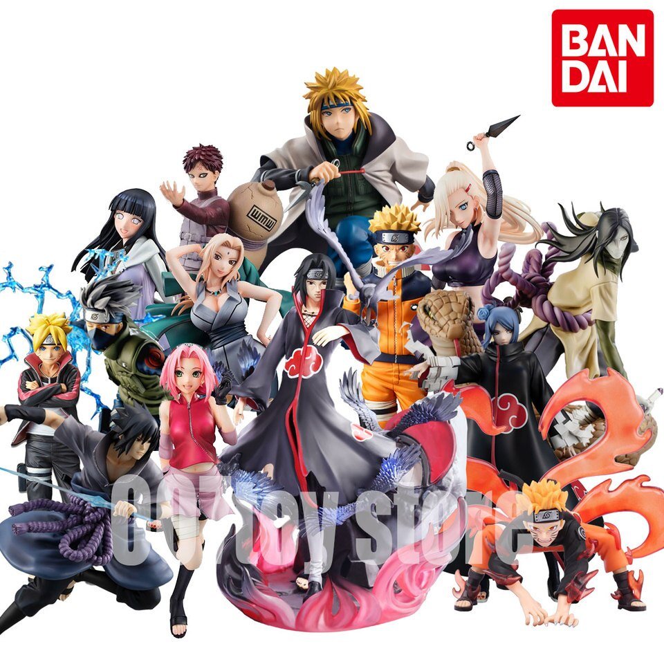 Statuette Naruto GK Uzumaki et Uchiha Itachi