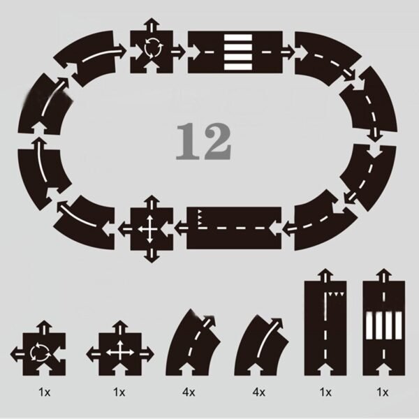 Circuit Routier Modulable - 4