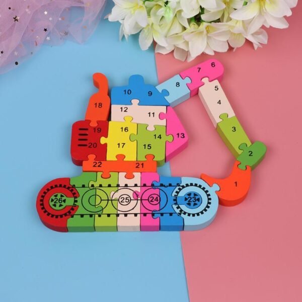 Puzzles en Bois 3D Thème Cartoon - 11