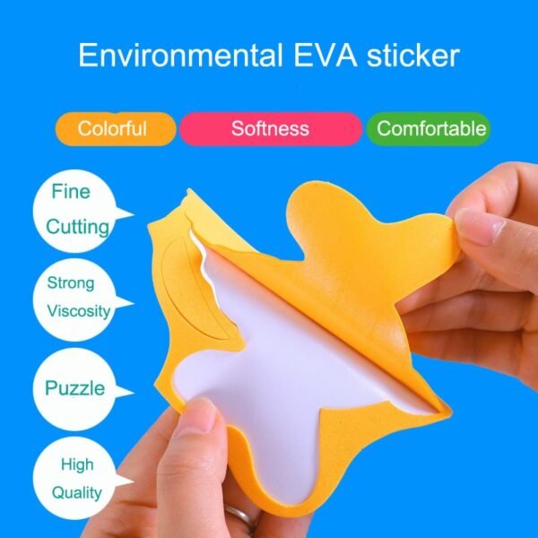 Autocollants mousse 3D pour enfants - 2