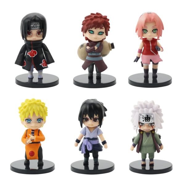 Lot de 12 Figurines "Naruto Shippuden" Version Q - 3