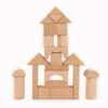 Blocs de construction en bois Montessori