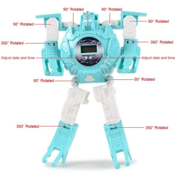 Montre Robot Transformable - 8