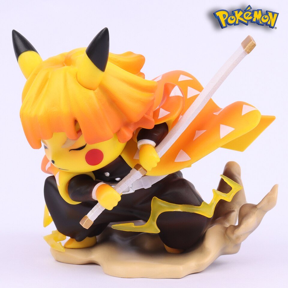 Figurine Pikachu Démon Slayer
