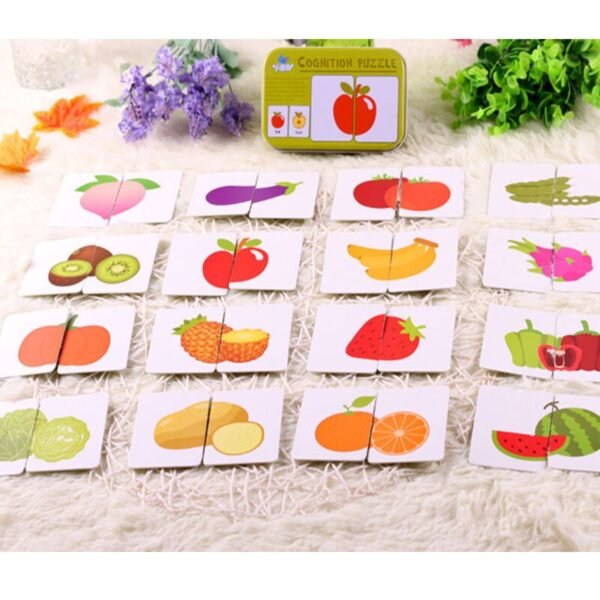 Cartes puzzles Montessori - 9
