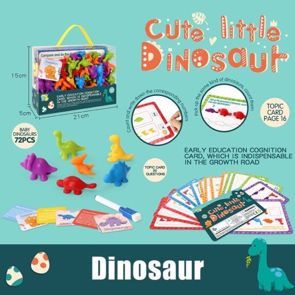 Ensemble Montessori d'Animaux Colorés - 10