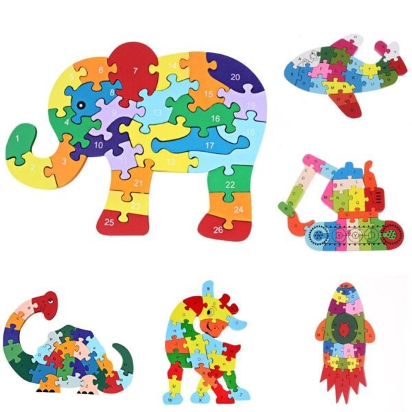 Puzzles en Bois 3D