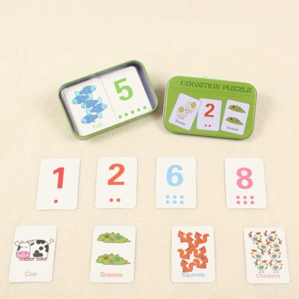 Cartes puzzles Montessori - 8