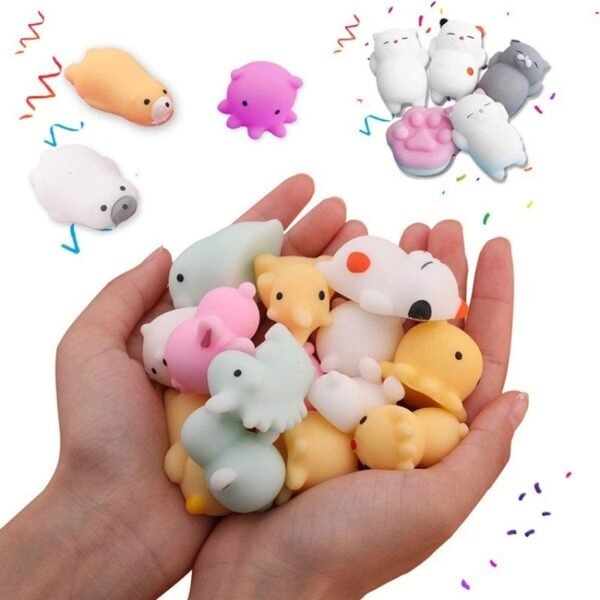 Set de Jouets Squishy Animaux (5 pièces)