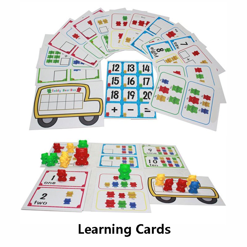Jeu de mathématiques avec ours - 4
