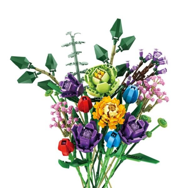 Bouquet de Blocs de Construction - 4
