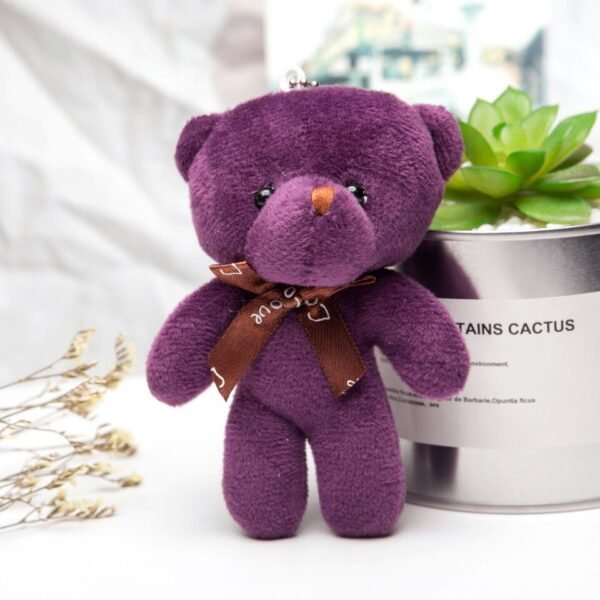 Porte-clés ourson en peluche - 5