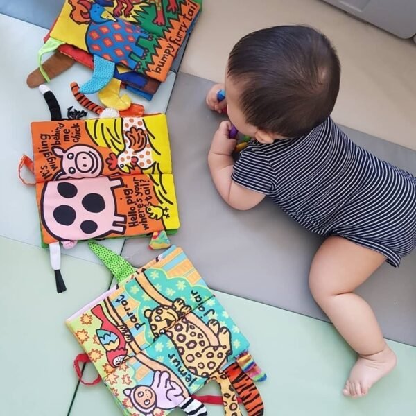 Livre en tissu pour bébés - 7