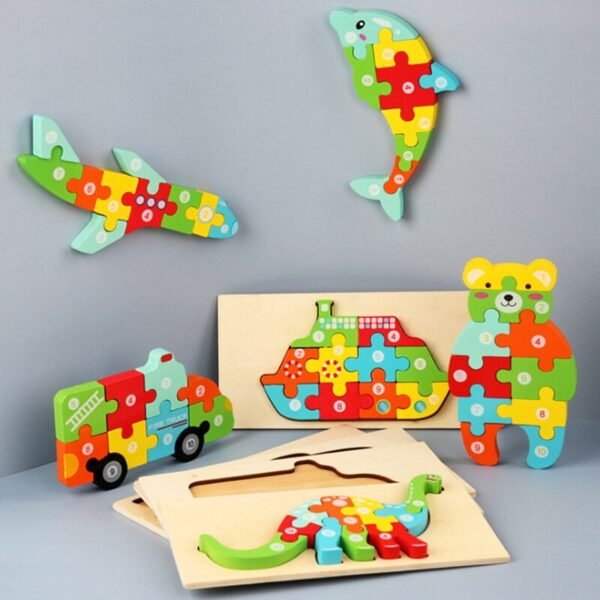 Puzzle 3D en bois - 11