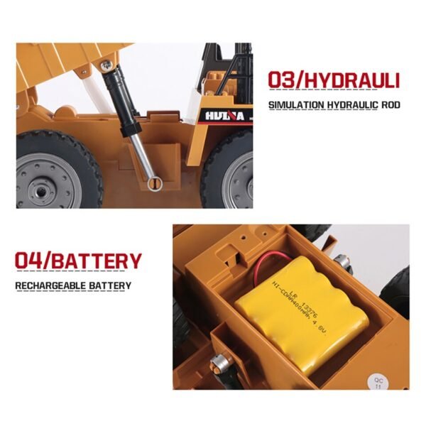 Camion Benne RC 1:18 - 5