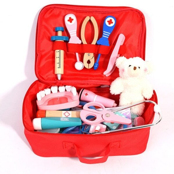Kit de Médecin en Bois - 8