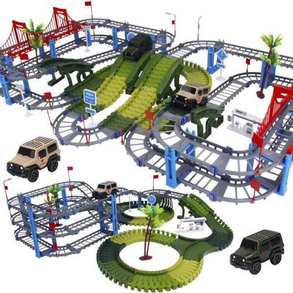 Circuit Lumineux avec Voiture LED - 10