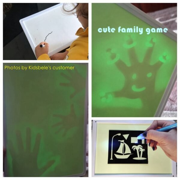 Tablette de dessin lumineuse pour enfants - 4