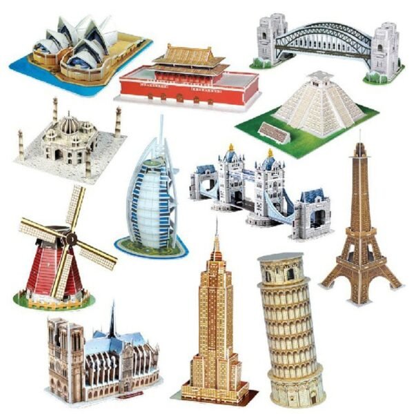 Puzzle 3D Bâtiments Célèbres - 13