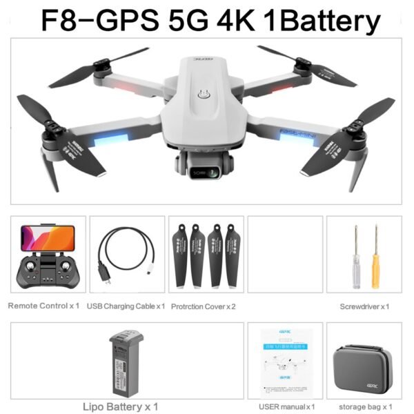 Drone GPS 4K avec Stabilisateur - 4