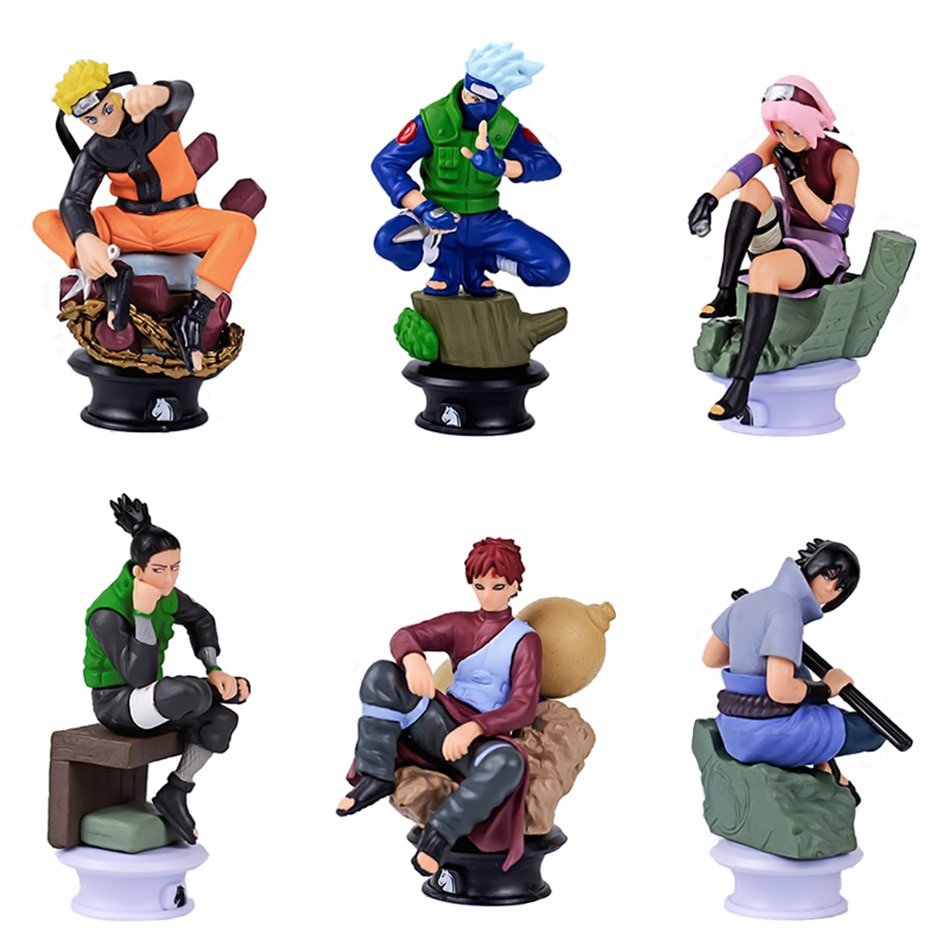 Ensemble de 6 figurines Attack On Titan
