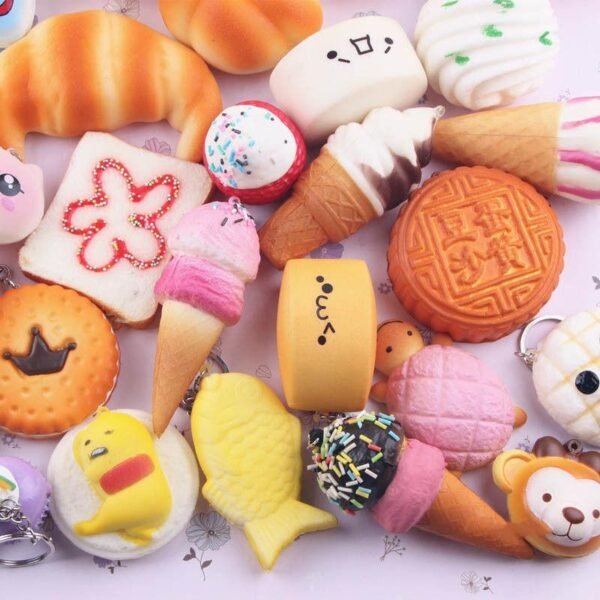 Ensemble de squishies gourmands - 1