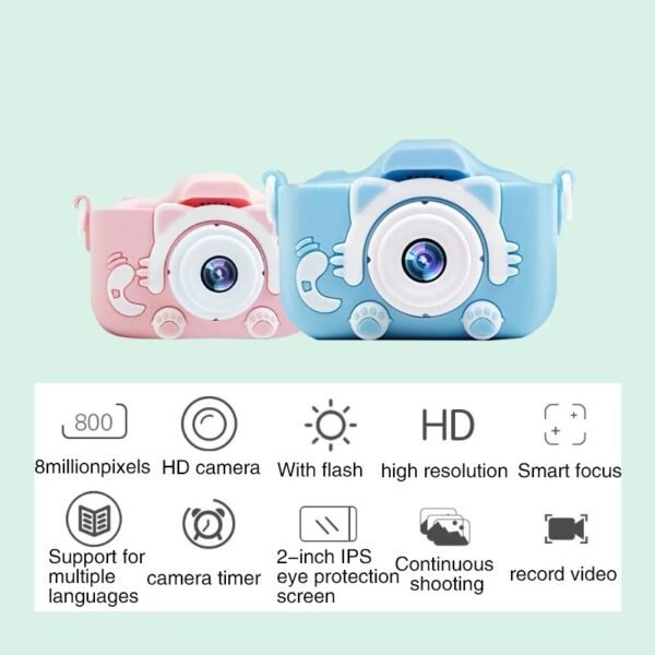 Mini appareil photo éducatif pour enfants - 6