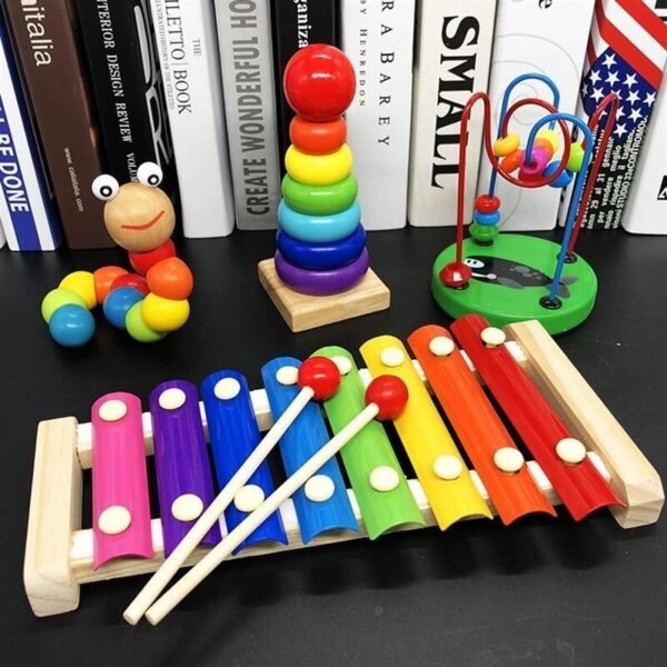 Blocs Musicaux en Bois Montessori - 6