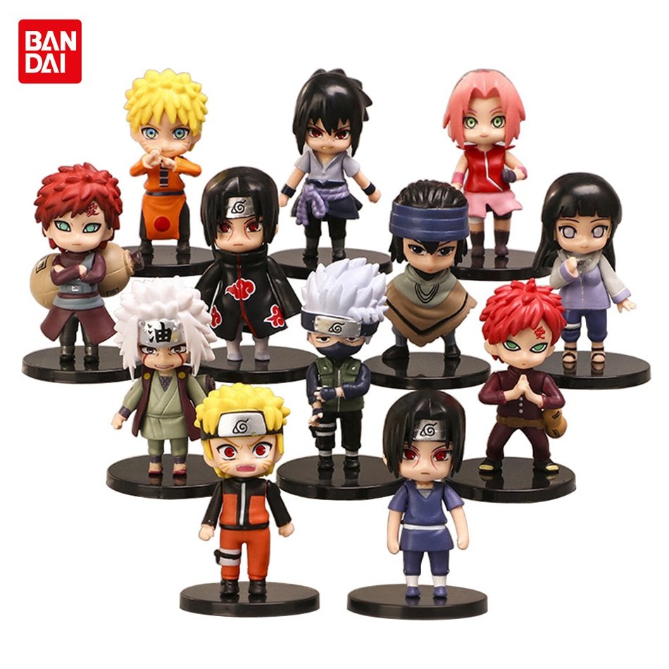 Ensemble de 6 figurines Naruto