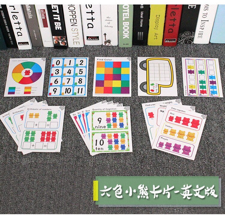 Jeu de mathématiques avec ours - 5