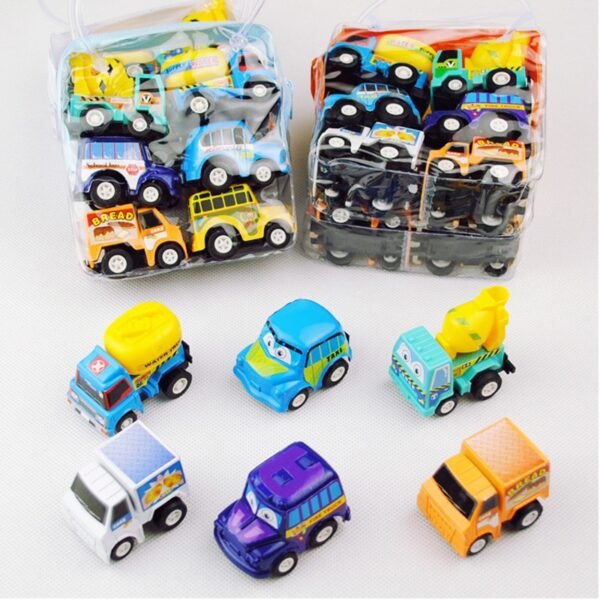 Lot de 6 voitures miniatures