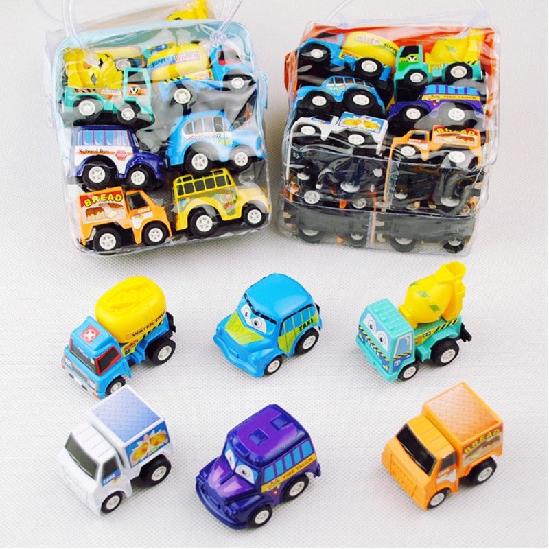 Lot de 6 voitures miniatures