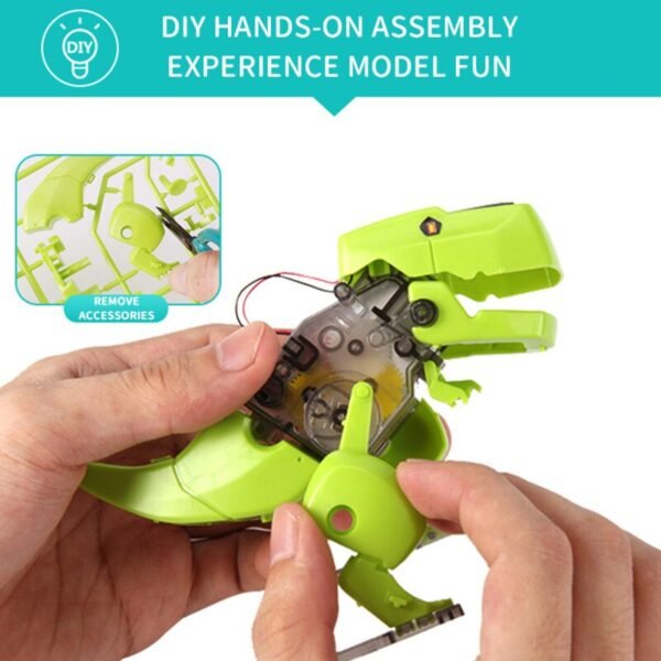 Robot Dinosaure Solaire DIY - 5