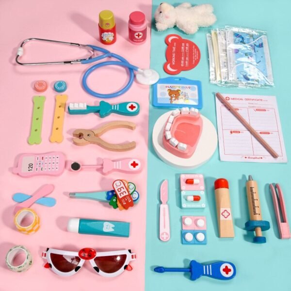 Kit de Médecin en Bois - 1
