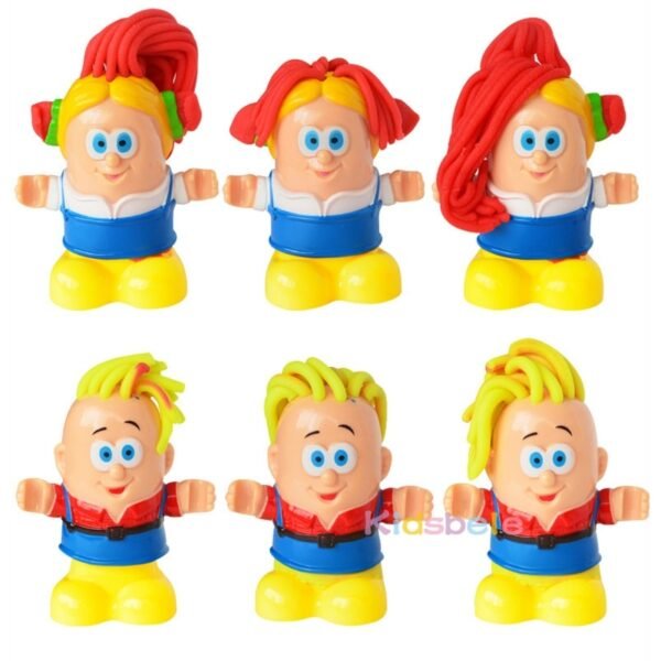 Kit de Coiffure en Pâte à Modeler