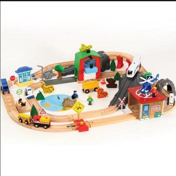 Circuit de Train en Bois Télécommandé - 5