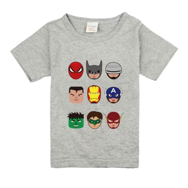 T-shirts super-héros pour garçons
