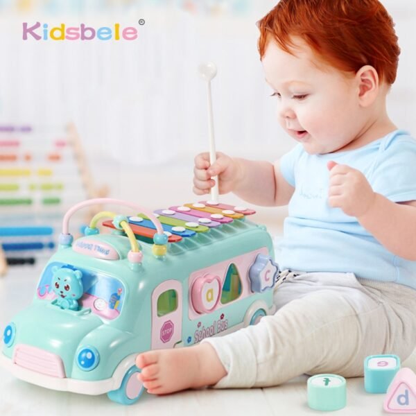 Bus piano musical pour tout-petits - 1