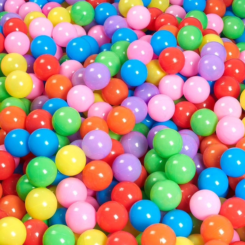 Lot de 100 Balles Colorées