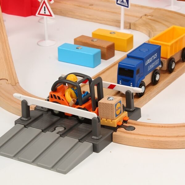 Accessoires de Voie de Train en Bois - 5