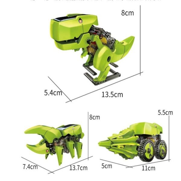 Robot Dinosaure Solaire DIY - 4