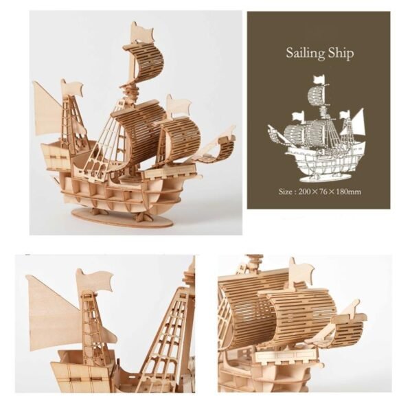 Puzzle en Bois 3D - 1