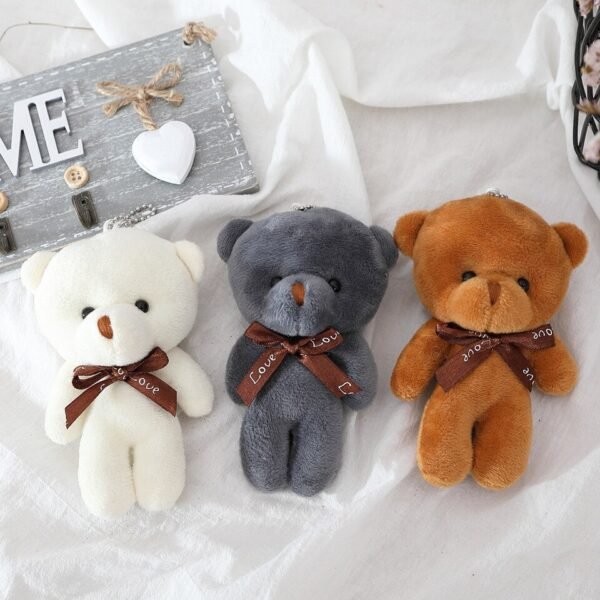 Porte-clés ourson en peluche