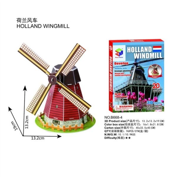 Maquette de Monuments Célèbres en 3D - 5